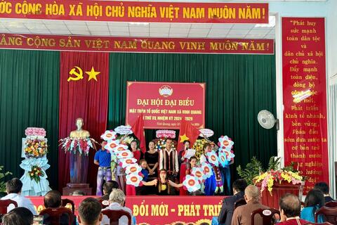 Đại hội đại biểu Mặt trận Tổ quốc Việt Nam xã Vinh Quang lần thứ XV, nhiệm kỳ 2024 – 2029