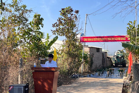 Xã Vinh Quang về tổ chức ra quân đầu xuân Ất Tỵ năm 2025